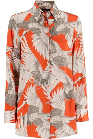 Kiton Mujer, Blusas y Camisas, Naranja, Talla: S
