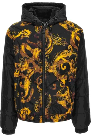VERSACE Hombre, Chaquetas, Negro, Talla: L