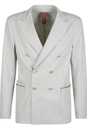 ELEVENTY Hombre, Chaquetas, Gris, Talla: 2XL