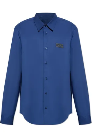 VERSACE Hombre, Camisas, Azul, Talla: S
