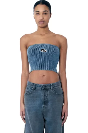 Diesel Mujer, Camisetas, Azul, Talla: L