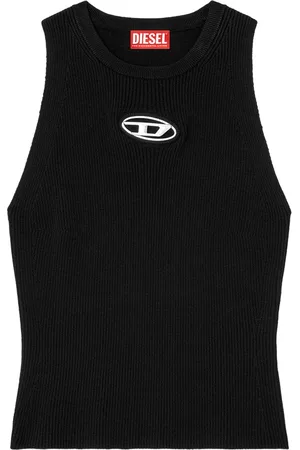 Diesel Mujer, Camisetas, Negro, Talla: XS