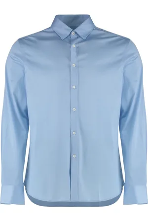CANALI Hombre, Camisas, Azul, Talla: S