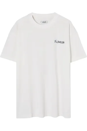 FLÂNEUR Hombre, Camisetas, Blanco, Talla: S