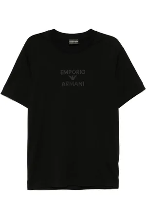 Emporio Armani Hombre, Camisetas, Negro, Talla: L