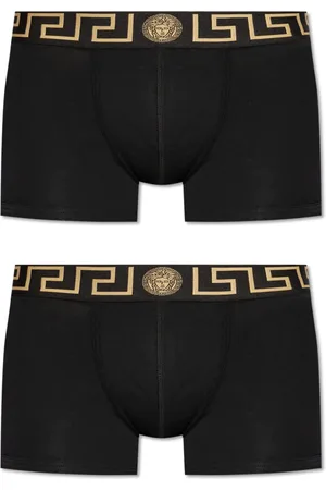 VERSACE Hombre, Ropa interior, Negro, Talla: 2XL