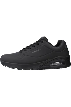 Skechers Hombre, Zapatos, Negro, Talla: 44 EU