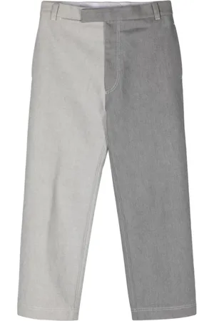 Thom Browne Hombre, Pantalones, Gris, Talla: S