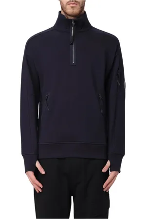 C.P. Company Hombre, Sudaderas, Azul, Talla: S