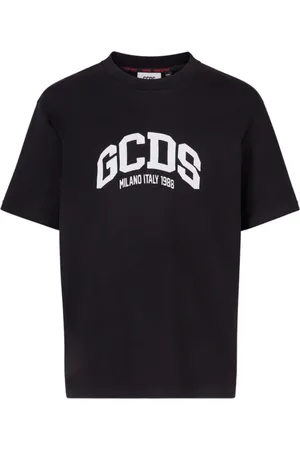 GCDS Hombre, Camisetas, Negro, Talla: S