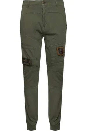 Aeronautica Militare Hombre, Pantalones, Verde, Talla: M