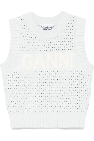 Ganni Mujer, Jerseys, Azul, Talla: L