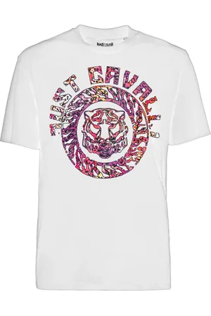 Roberto Cavalli Hombre, Camisetas, Blanco, Talla: XS