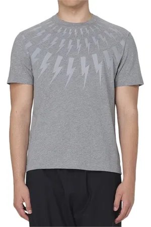 Neil Barrett Hombre, Camisetas, Gris, Talla: L