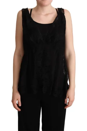 Dolce & Gabbana Mujer, Camisetas, Negro, Talla: L