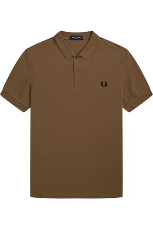 Fred Perry Hombre, Camisetas, Marrón, Talla: XL