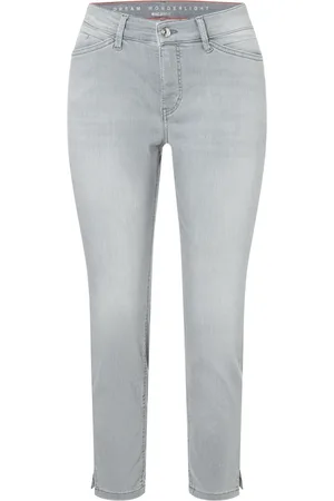 Mac Mujer, Vaqueros, Gris, Talla: 2XL