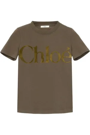 Chloé Mujer, Camisetas, Verde, Talla: M