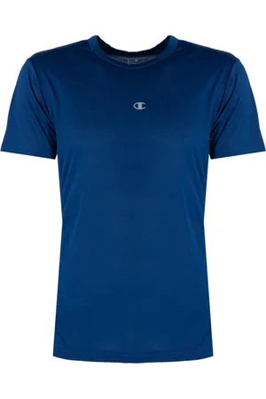 Champion Hombre, Camisetas, Azul, Talla: L