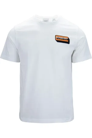 Burberry Hombre, Camisetas, Blanco, Talla: L