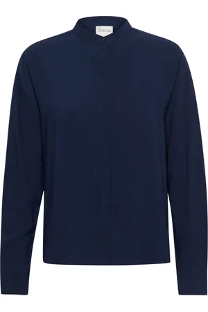 My Essential Wardrobe Mujer, Blusas y Camisas, Azul, Talla: M