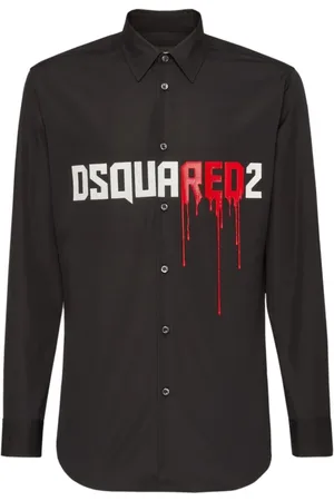 Dsquared2 Hombre, Camisas, Negro, Talla: M