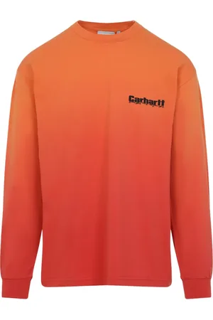 Carhartt Hombre, Camisetas, Naranja, Talla: M