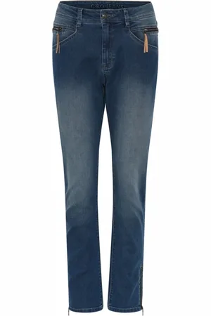 C.ro Mujer, Pantalones, Azul, Talla: S