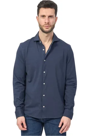 ECOALF Hombre, Camisas, Azul, Talla: M