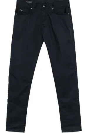 Emporio Armani Hombre, Pantalones, Azul, Talla: W32