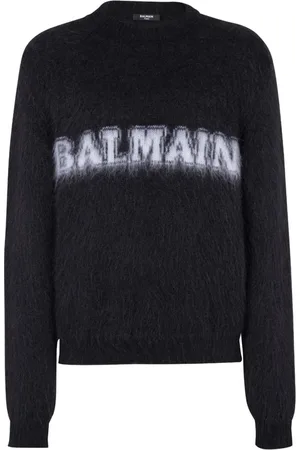 Balmain Hombre, Jerseys, Negro, Talla: S