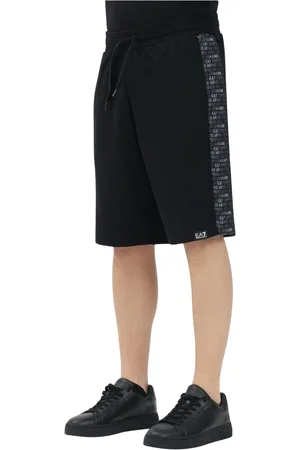 EA7 Hombre, Pantalones cortos, Negro, Talla: M