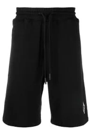 MARCELO BURLON Hombre, Pantalones cortos, Negro, Talla: S