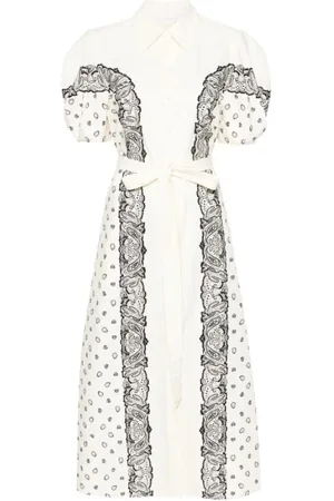 Chloé Mujer, Vestidos, Blanco, Talla: M