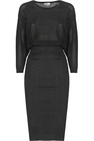 Elisabetta Franchi Mujer, Vestidos, Negro, Talla: S