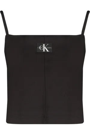 Calvin Klein Mujer, Camisetas, Negro, Talla: S