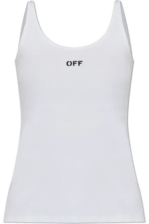OFF-WHITE Mujer, Camisetas, Blanco, Talla: M