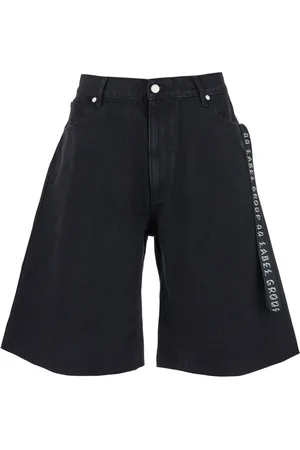 44 Label Group Hombre, Pantalones cortos, Negro, Talla: XL