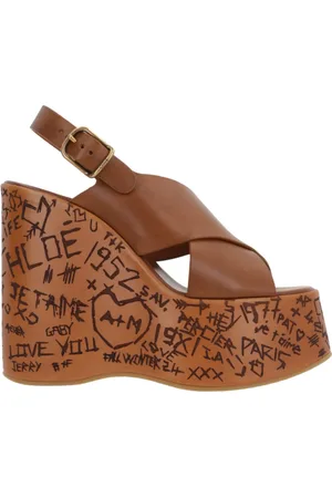 Chloé Mujer, Zapatos, Marrón, Talla: 37 EU