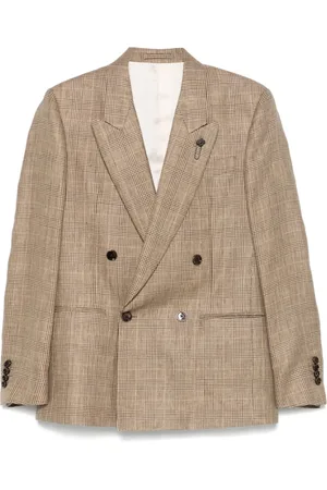LARDINI Hombre, Chaquetas, Marrón, Talla: S