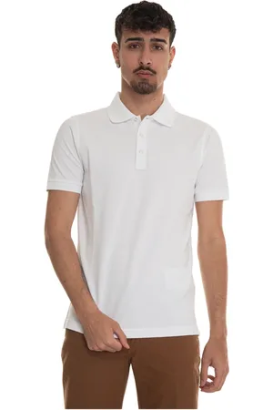 FAY Hombre, Camisetas, Blanco, Talla: XL