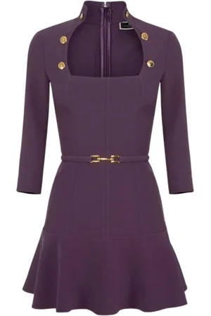 Elisabetta Franchi Mujer, Vestidos, Púrpura, Talla: M