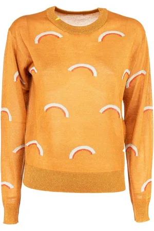sun68 Mujer, Jerseys, Naranja, Talla: L
