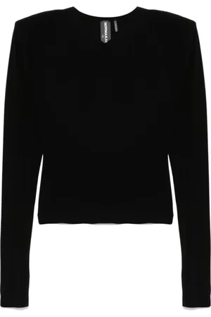 Norma Kamali Mujer, Jerseys, Negro, Talla: XS