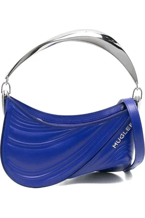 MUGLER Mujer, Bolsos, Azul, Talla: ONE Size