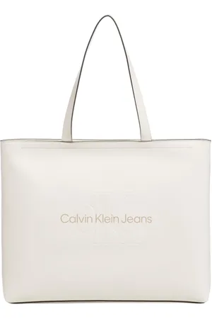 Calvin Klein Mujer, Bolsos, Blanco, Talla: ONE Size