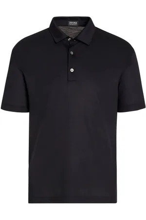 Ermenegildo Zegna Hombre, Camisetas, Azul, Talla: L