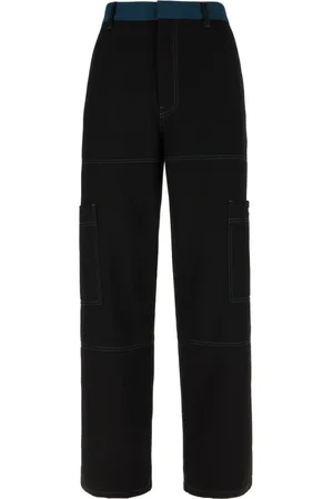 OFF-WHITE Hombre, Pantalones, Negro, Talla: S