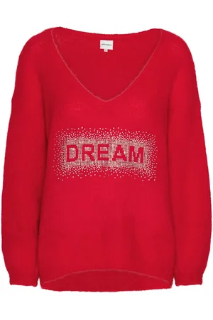 American Dreams Mujer, Jerseys, Rojo, Talla: M