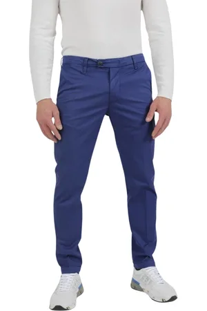 RE-HASH Hombre, Pantalones, Azul, Talla: W36